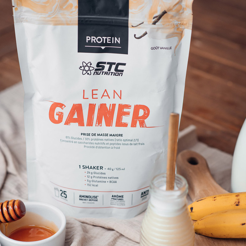 LEAN GAINER: Prise de masse - Doypack 1kg - Brevet déposé - 2