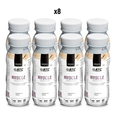 MUSCLE PROTEIN VANILLE (x8)