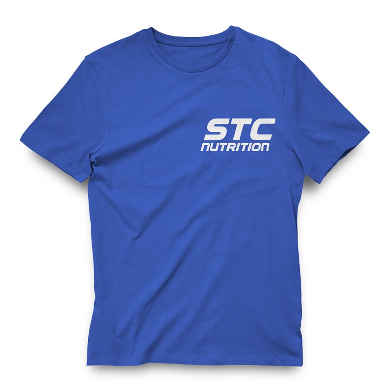 T-SHIRT STC NUTRITION HOMME BLEU