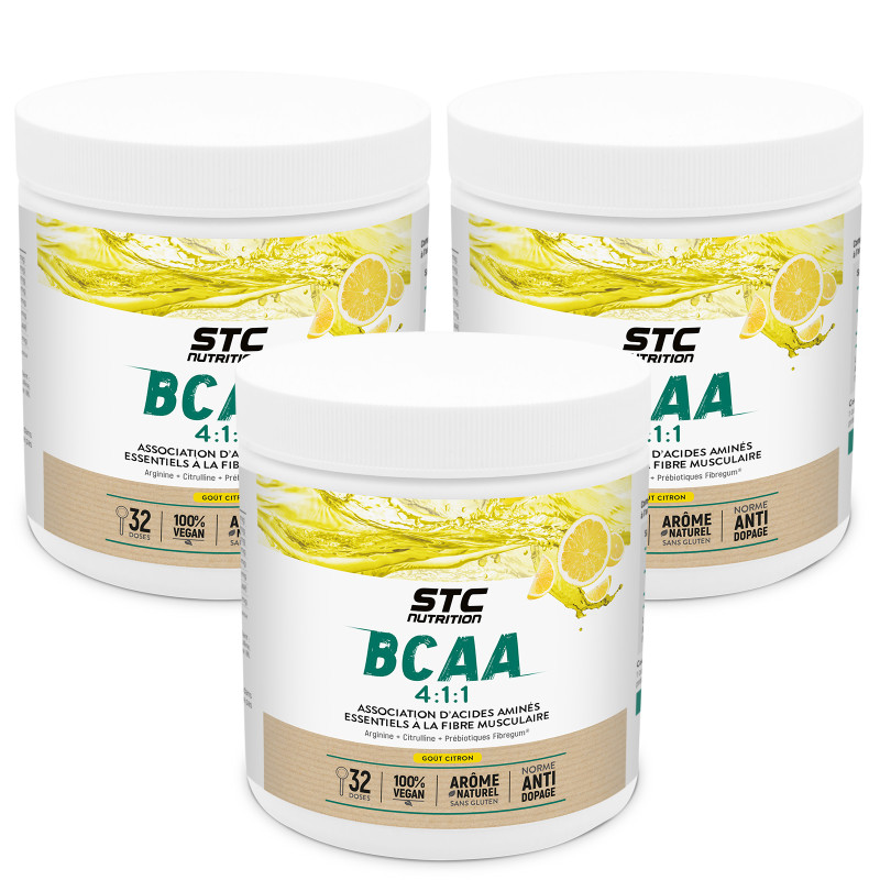 BCAA 2:1:1 en poudre, Acides aminés