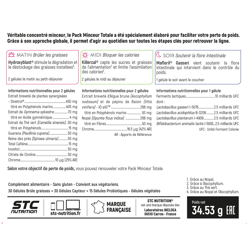 Produit minceur : thés pour la perte de poids