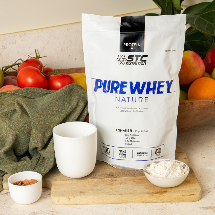Pure Whey - Augmentez votre apport quotidien en protéines - 500g