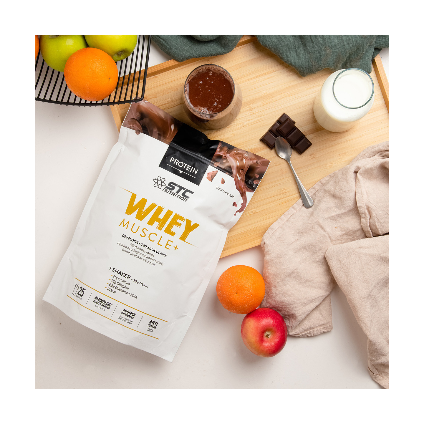 WHEY MUSCLE : Protéine muscle - Whey musculation - Prise de masse