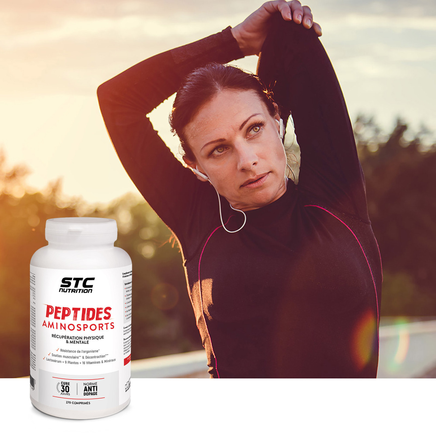 Peptides Amnisports - Complément récupération musculaire, récupération musculation