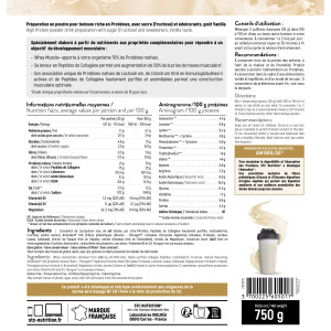 WHEY MUSCLE + - STC Nutrition - Info nut vanille WHEY MUSCLE + - STC Nutrition - Info nut vanille
