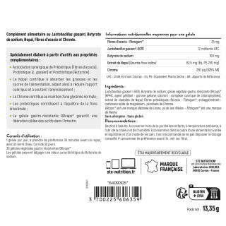 TRIBIOSLIM - Tribiotique : Pré-Pro-Postbiotiques - Prébiotique et probiotique minceur