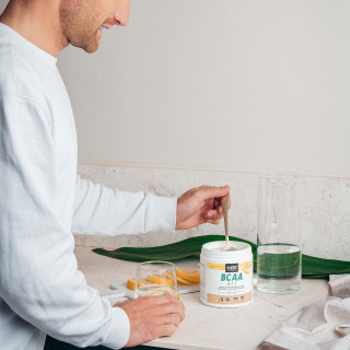 BCAA 4.1.1 - BCAA récupération en poudre, Complexe d’acides aminés