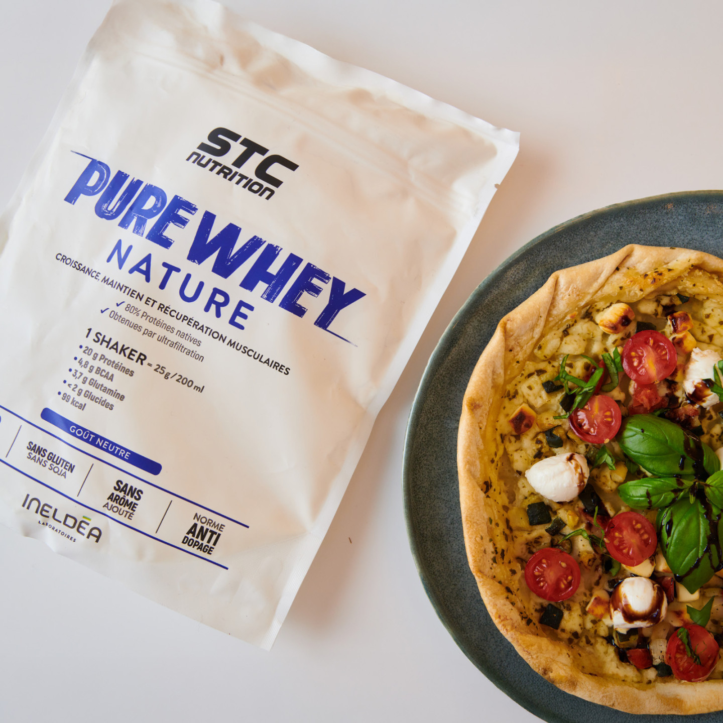 Pure Whey - Augmentez votre apport quotidien en protéines - 500g