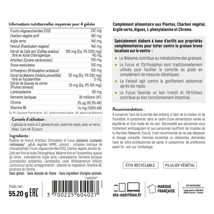 PACK CONTROLE DU POIDS - THE PÊCHE