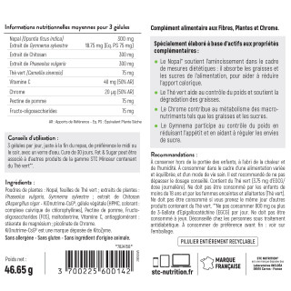 FAT & SUGAR LIMIT- Compense les excès - 90 gélules végétales