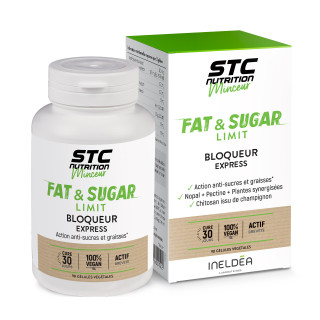 FAT & SUGAR LIMIT- Compense les excès - 90 gélules végétales