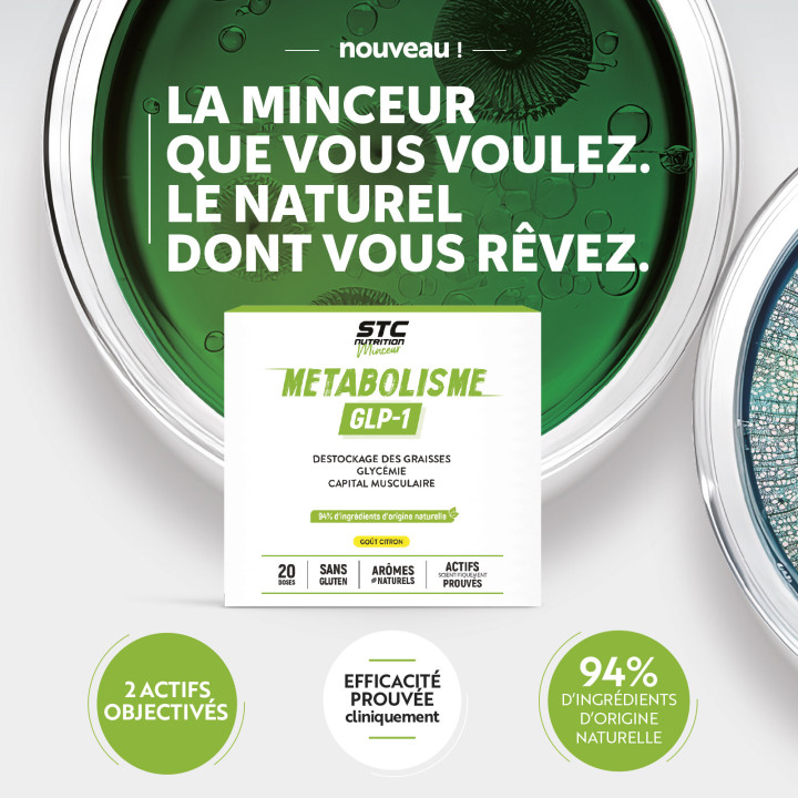 Métabolisme GLP-1® - Complément naturel pour la perte de poids