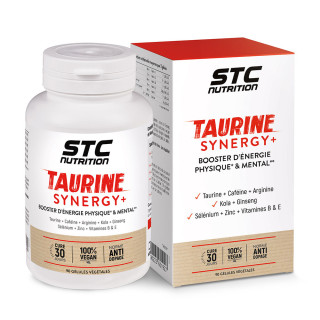 TAURINE SYNERGY - Réduction de la fatigue - Cure 30j. - Sans Gluten
