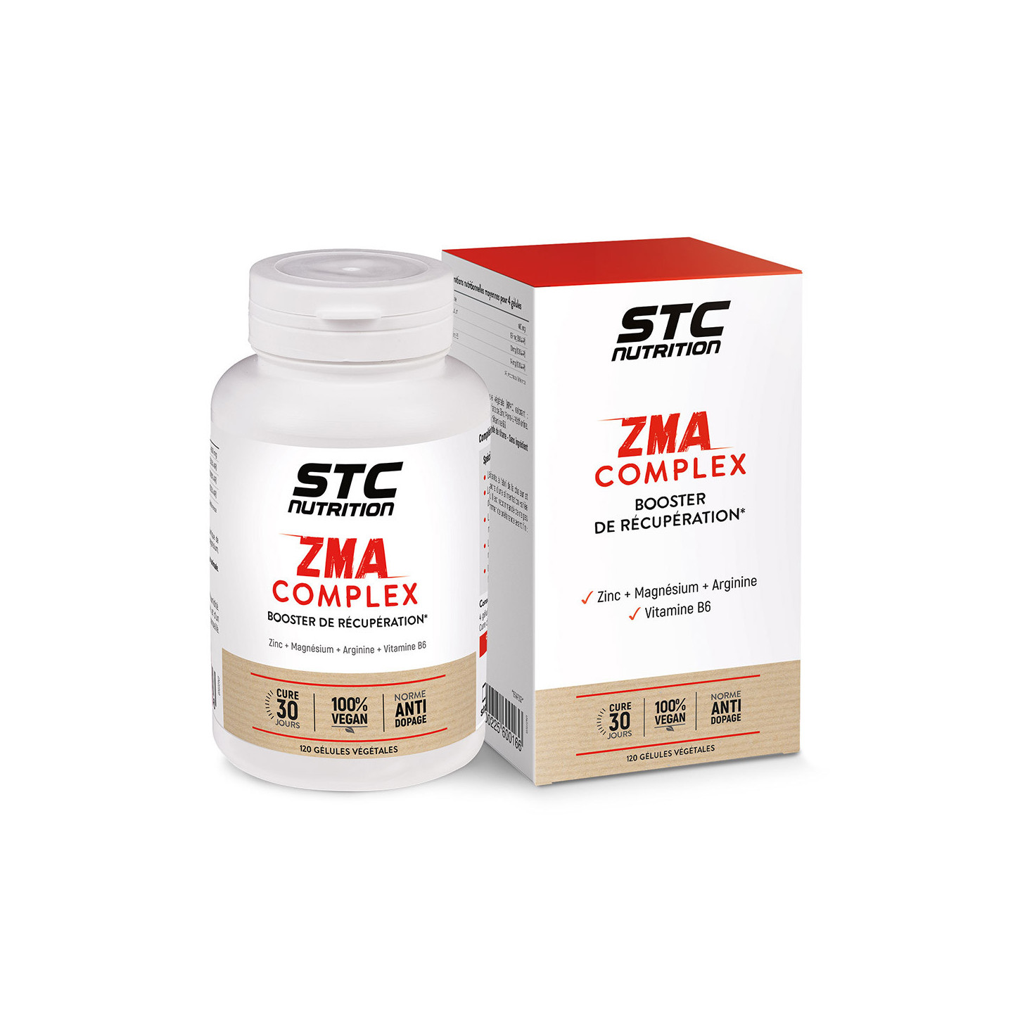 ZMA COMPLEX : ZMA musculation - Réduction fatigue et récupération