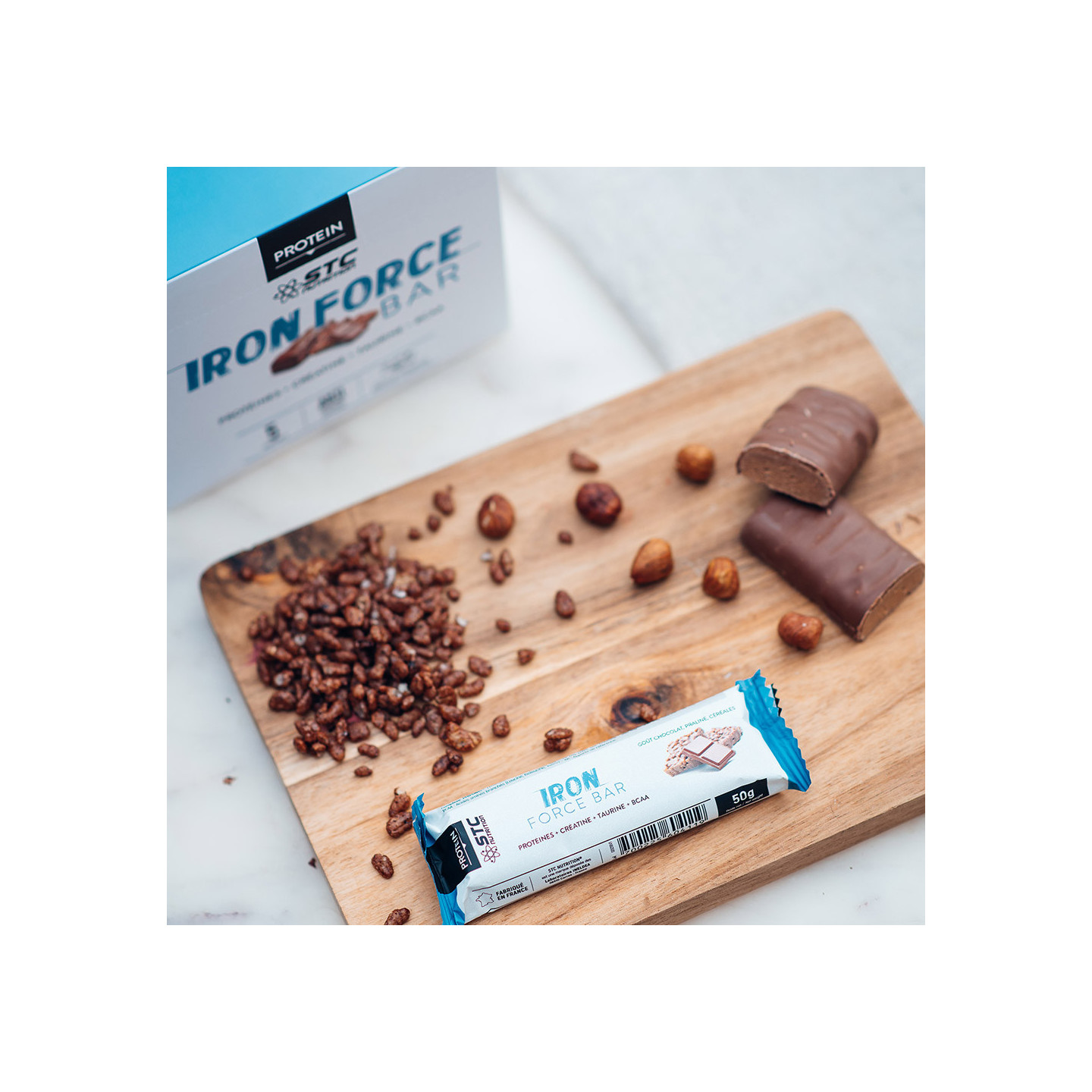 IRON FORCE BAR - Source de protéines