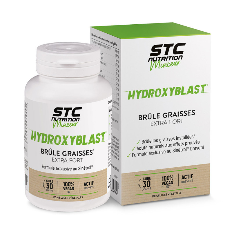 HYDROXYBLAST® - Action Brûle-graisse extra-forte - Cure 30 jours - STC  Nutrition