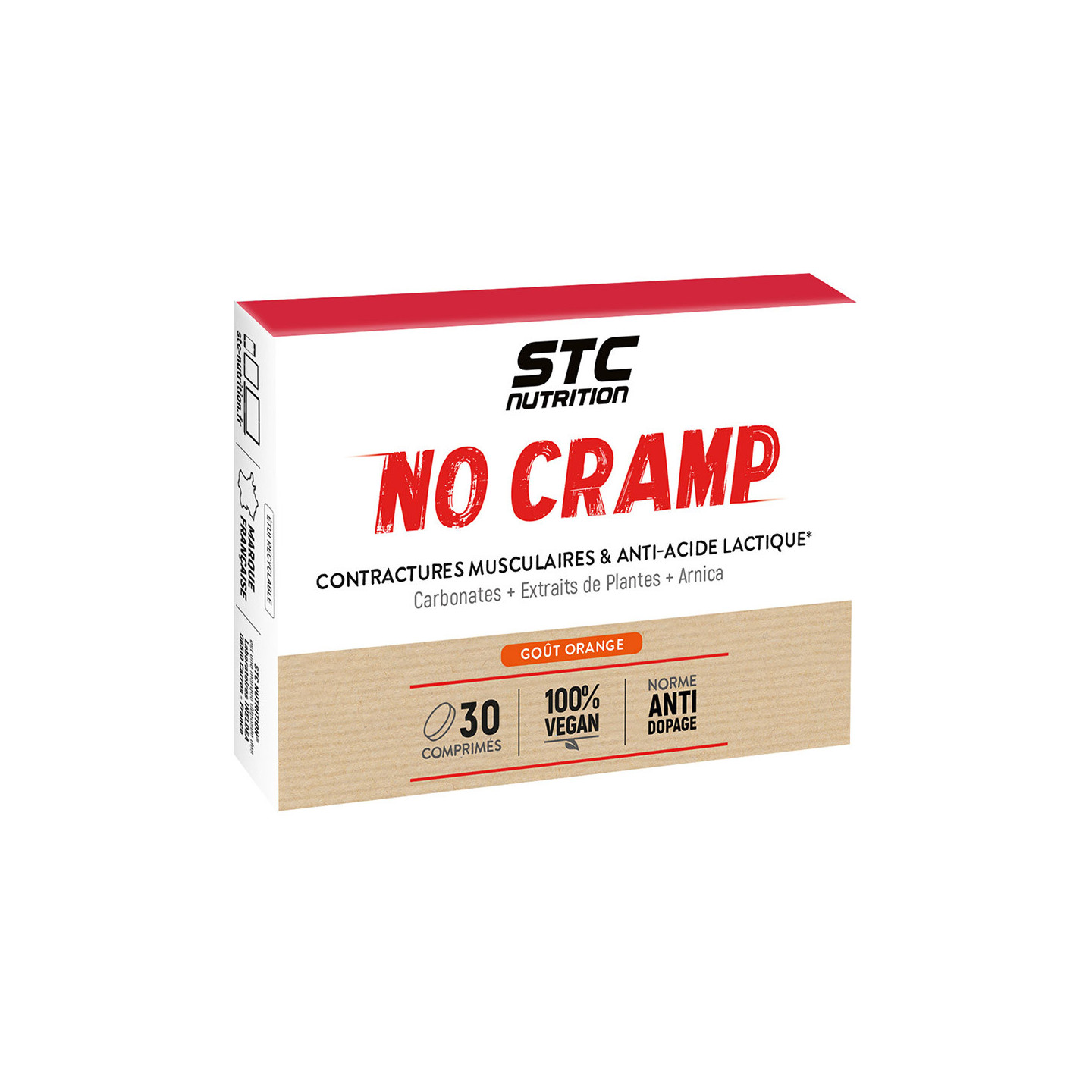 NO CRAMP - Eliminer acide lactique crampe, boisson anti crampe