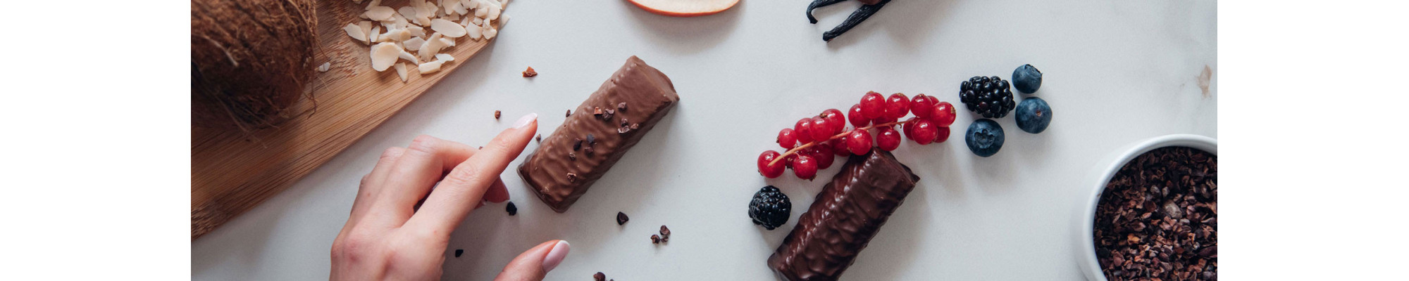 Barre protéinée et barre énergétique : Complément alimentaire