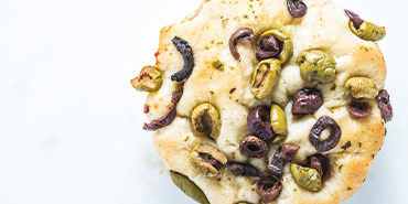 Focaccia aux olives